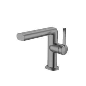 Смеситель для раковины Vincea TG Вороненая сталь