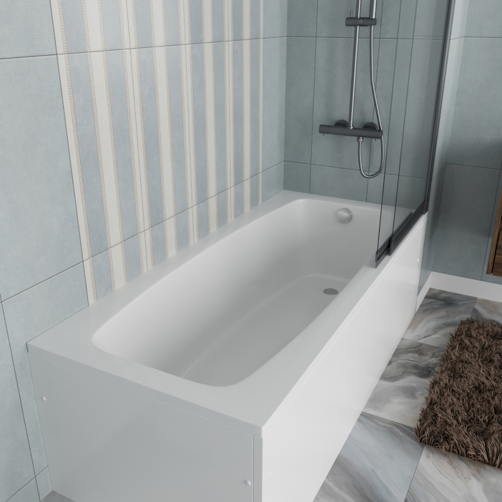Ванна акриловая Vincea VBT-2S 170х170 с ножками Белый глянцевый — изображение 2