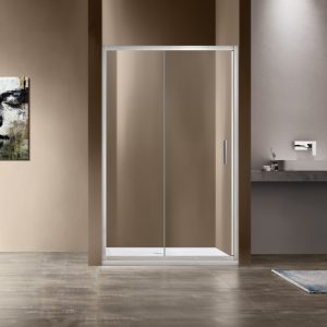 Душевая дверь Vincea Garda 120 Никель / Прозрачное
