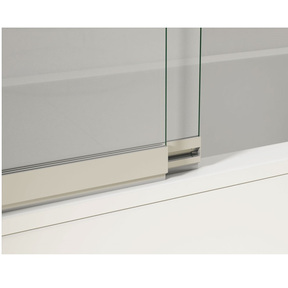 Шторка для ванны Vincea Extra 100 Хром / Тонированное — изображение 2