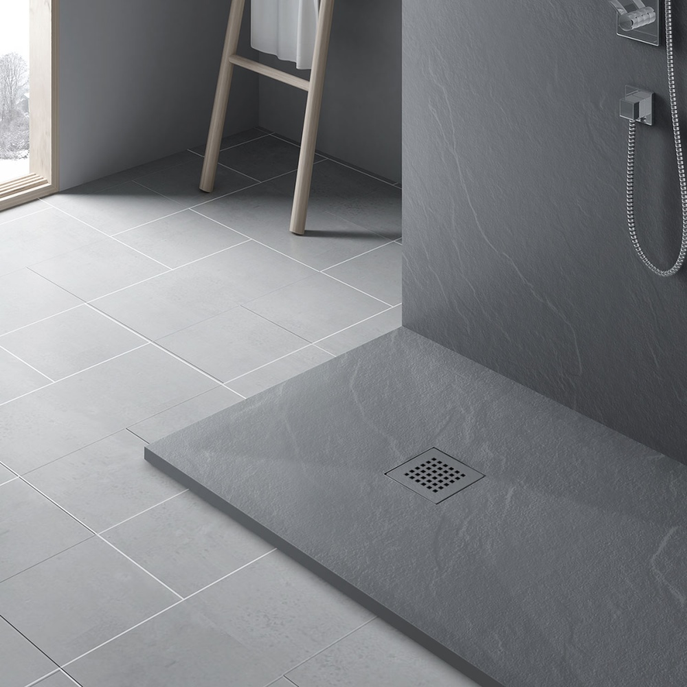 Поддон из искусственного камня Vincea VST 140х90 Серый — изображение 2