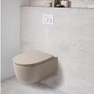 Унитаз подвесной Vincea Evo Капучино матовый